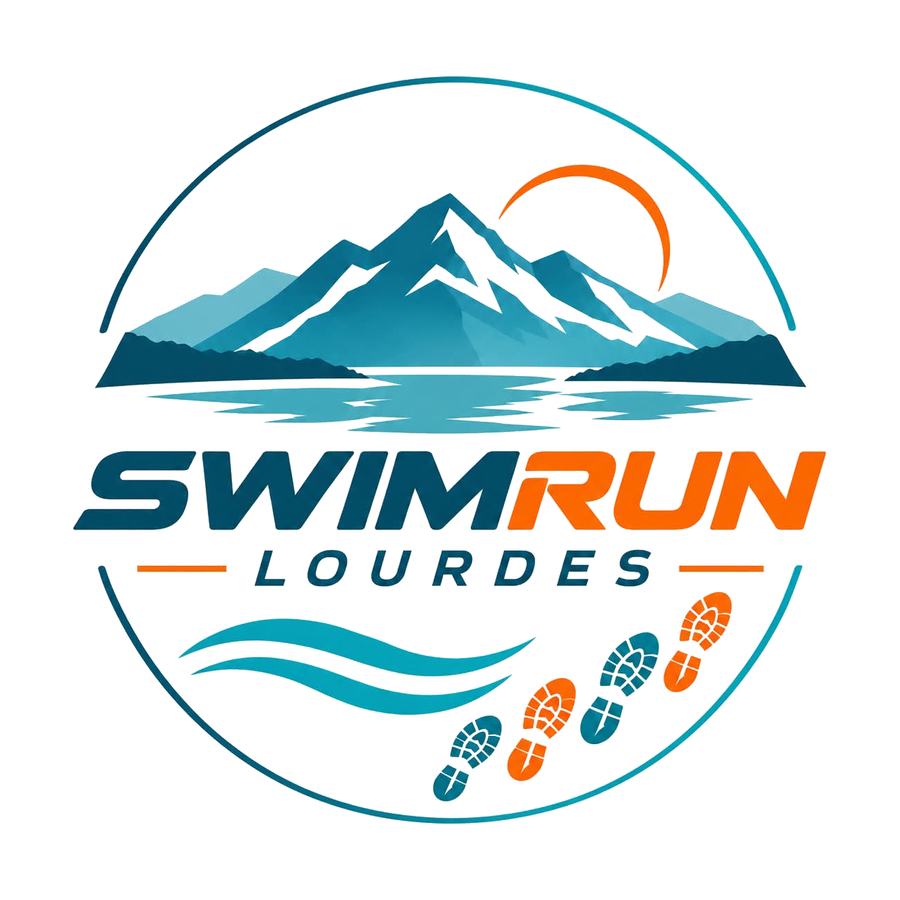 Logo officiel SwimRun de Lourdes